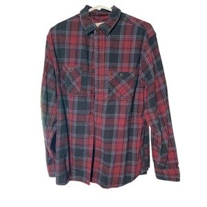 Mens Flannel Button Up. Size M.